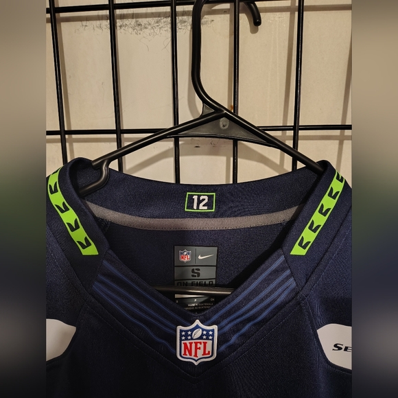 Seattle Seahawks Nike Russell Wilson On Field NFL Football Jersey - Picture 4 of 13